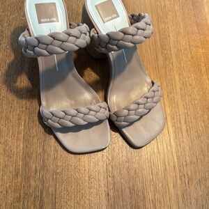 Dolce Vita Women's Braided Block Heeled Sandals
